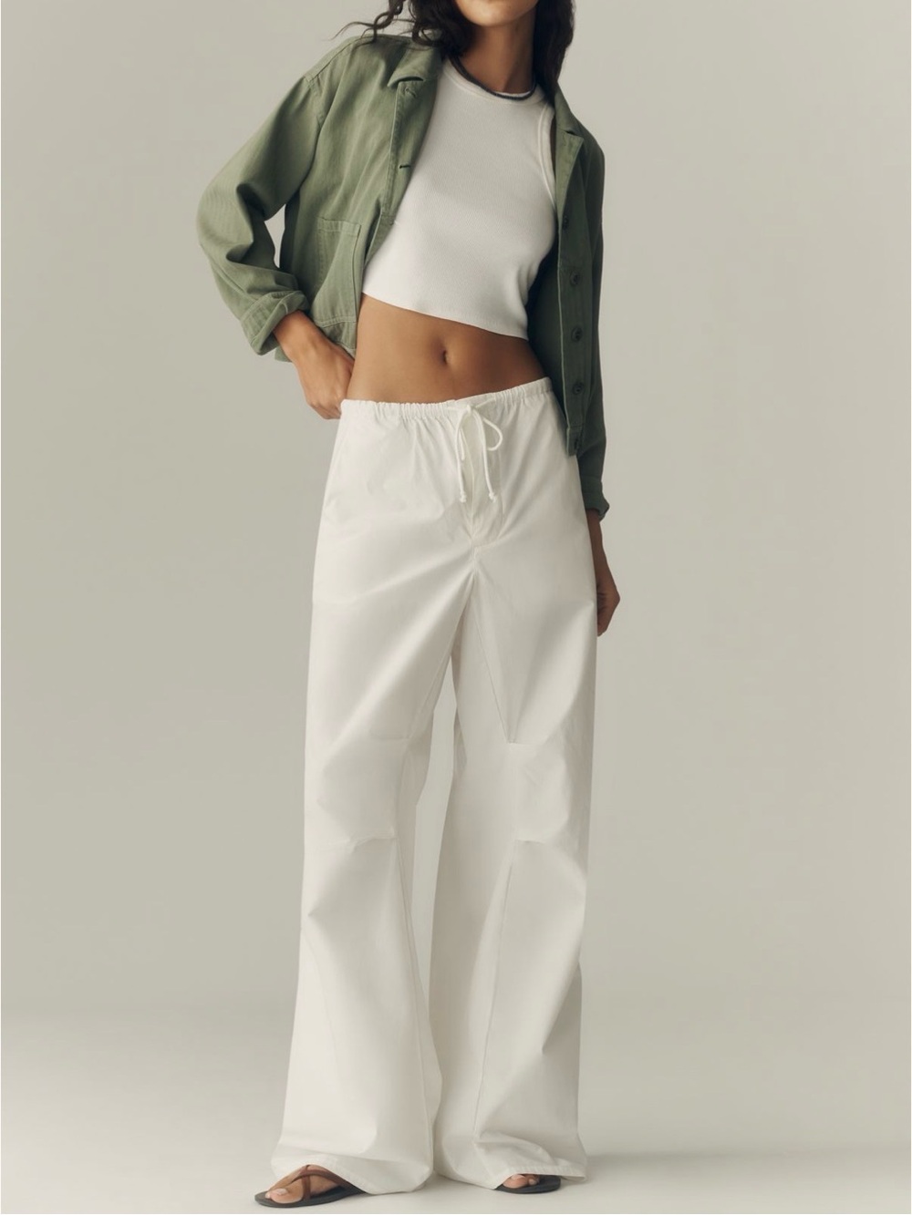 Anthropologie Pilcro Drawstring Barrel Pants